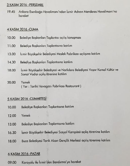 Kılıçdaroğlu'nun İzmir Programı Belli Oldu