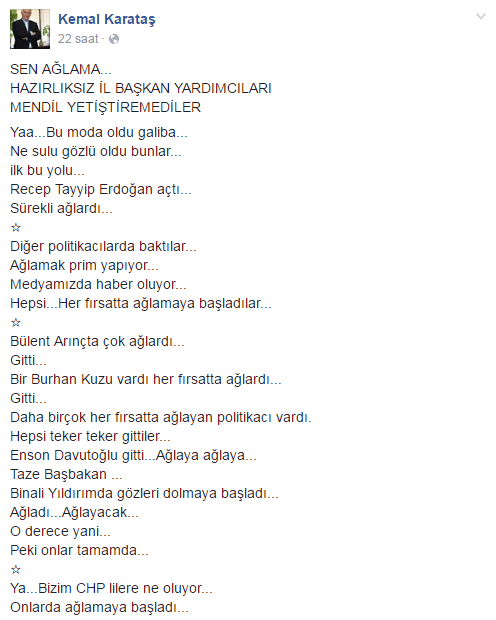 Özen'den Eski İl Başkanı Karataş'a Sert Cevap