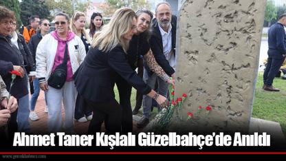 Ahmet Taner Kışlalı Güzelbahçe’de Anıldı
