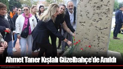 Ahmet Taner Kışlalı Güzelbahçe’de Anıldı