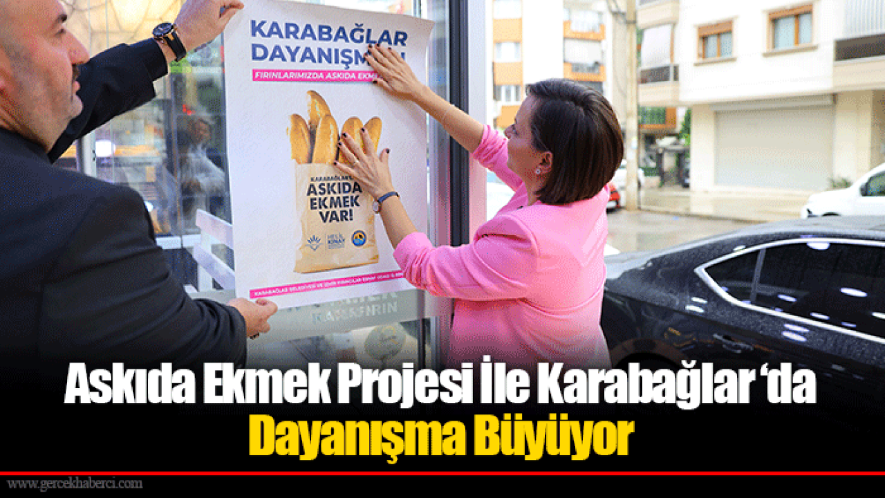 Askıda Ekmek Projesi İle Karabağlar ‘da Dayanışma Büyüyor