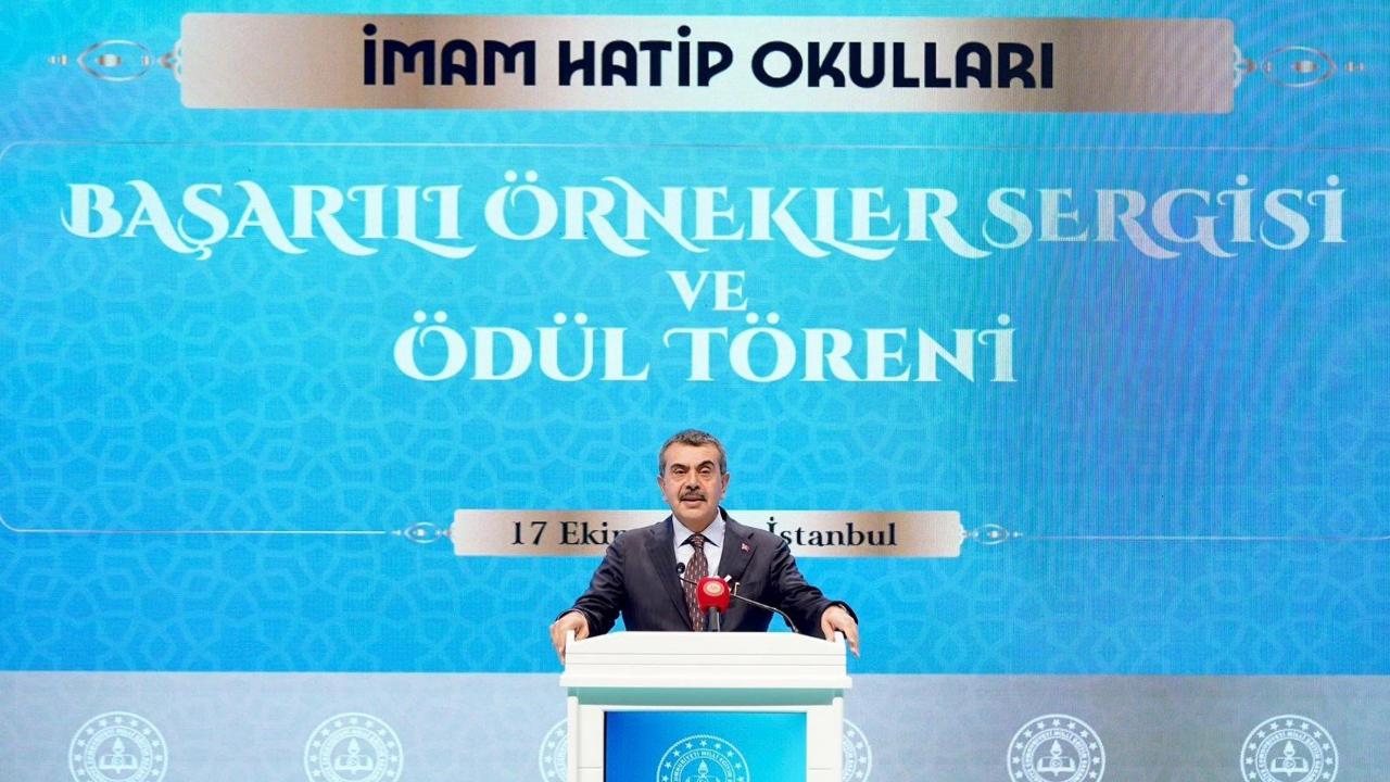 Bakan Tekin: İmam hatip okullarında kaliteyi artırmaya yönelik çalışmalar yürütüyoruz