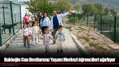 Bakioğlu Can Dostlarımız Yaşam Merkezi öğrencileri ağırlıyor