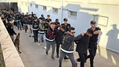 Bayğaralar suç örgütüne yönelik soruşturmada 96 zanlı tutuklandı