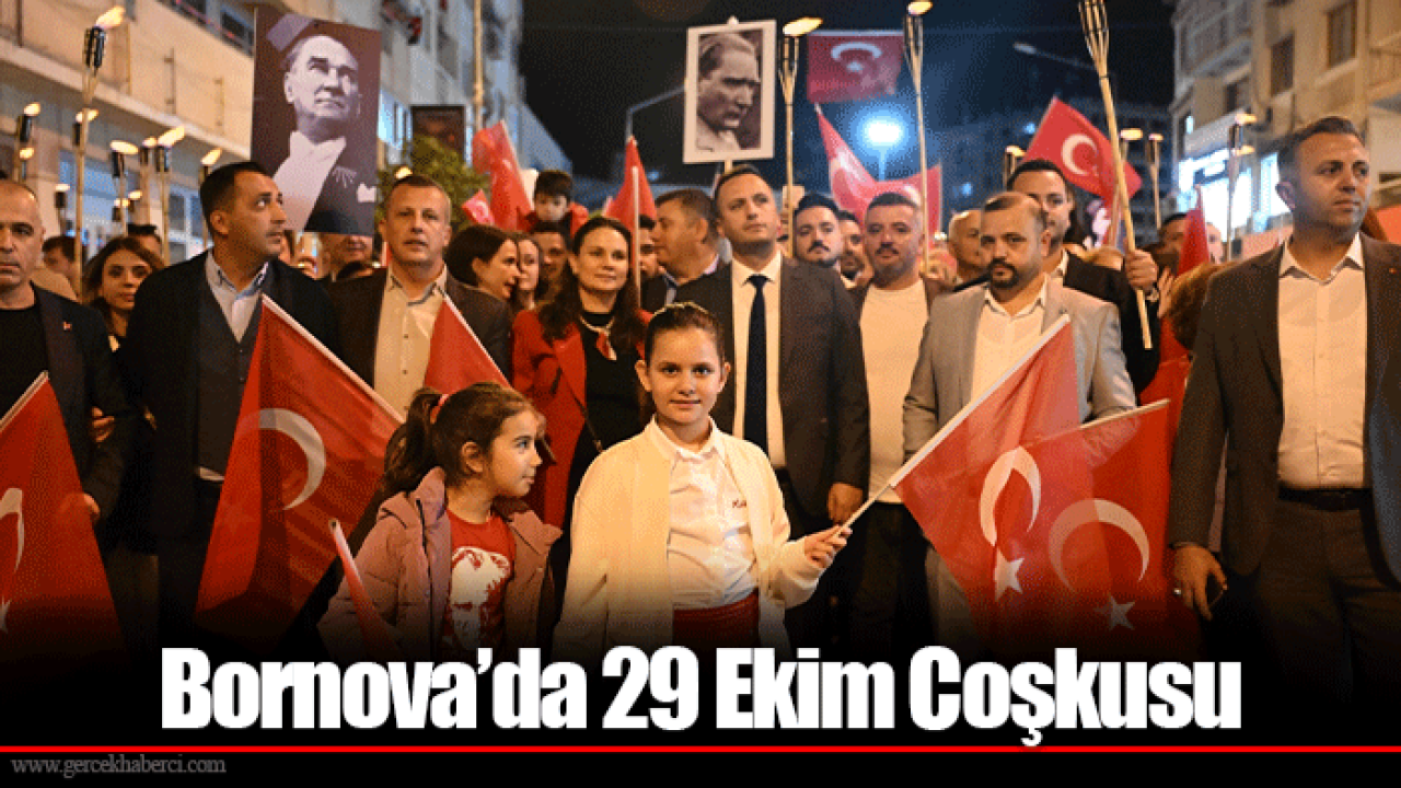 Bornova’da 29 Ekim Coşkusu