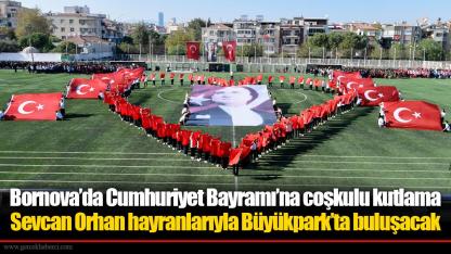 Bornova’da Cumhuriyet Bayramı’na coşkulu kutlama