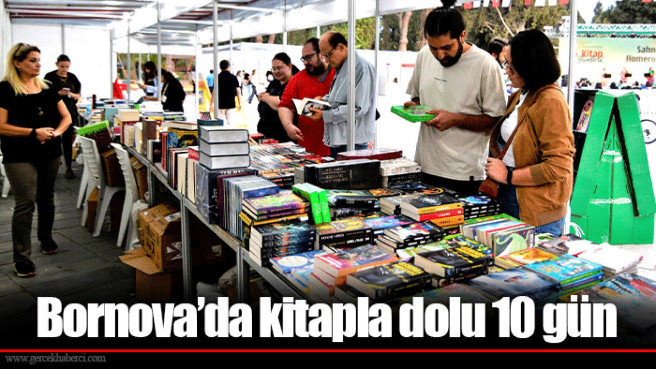 Bornova’da kitapla dolu 10 gün