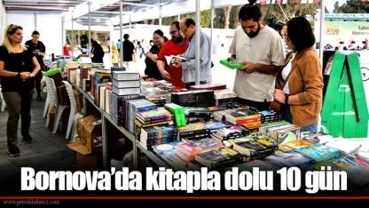 Bornova’da kitapla dolu 10 gün
