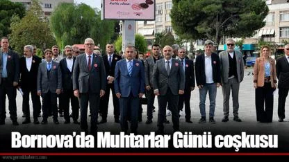 Bornova’da Muhtarlar Günü coşkusu
