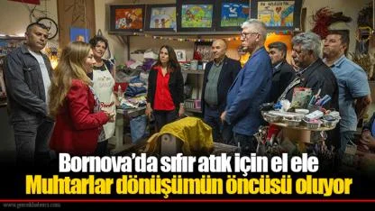 Bornova’da sıfır atık için el ele