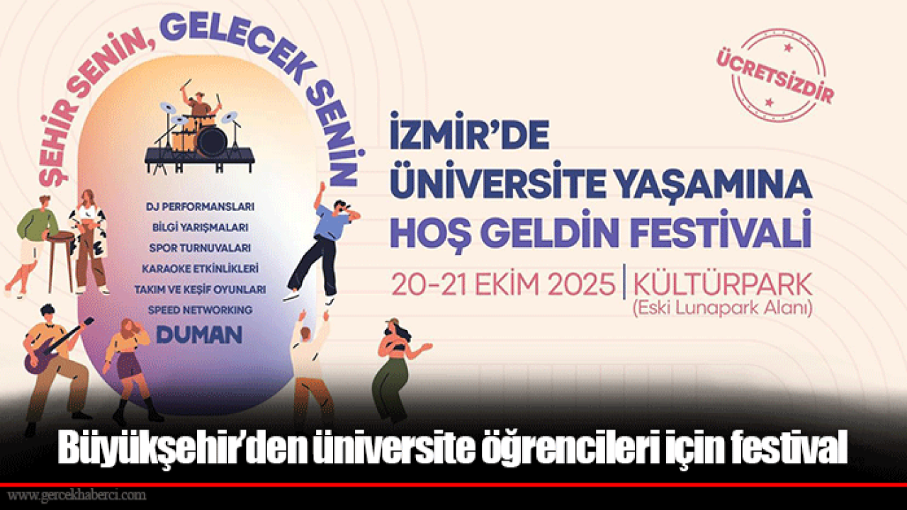 Büyükşehir’den üniversite öğrencileri için festival