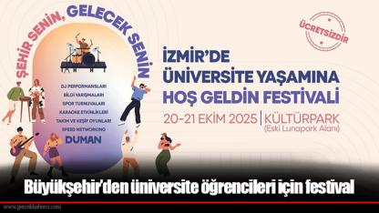 Büyükşehir’den üniversite öğrencileri için festival