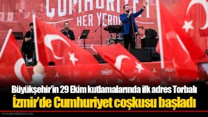 Büyükşehir’in 29 Ekim kutlamalarında ilk adres Torbalı
