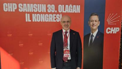 CHP Samsun İl Başkanlığına Mehmet Özdağ tekrar seçildi