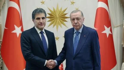 Cumhurbaşkanı Erdoğan Barzani ile görüştü