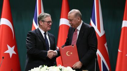 Cumhurbaşkanı Erdoğan ve İngiltere Başbakanı Starmer Eurofighter imzalarını attı: Çok büyük istek duyuyorum