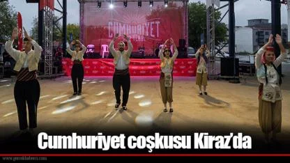 Cumhuriyet coşkusu Kiraz’da