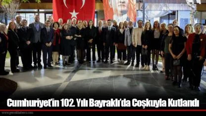Cumhuriyet’in 102. Yılı Bayraklı’da Coşkuyla Kutlandı