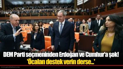 DEM Parti seçmeninden Erdoğan ve Cumhur'a şok! 'Öcalan destek verin derse...'