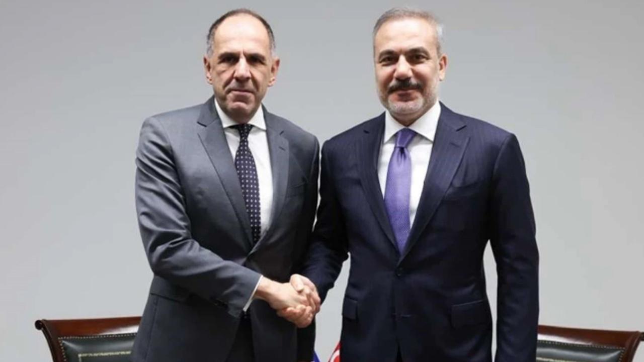 Dışişleri Bakanı Fidan, Yunanistan Dışişleri Bakanı Gerapetritis ile görüştü