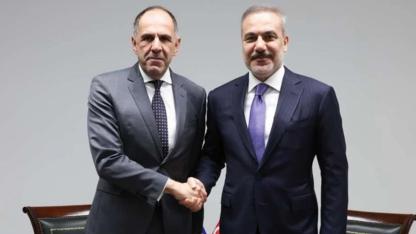Dışişleri Bakanı Fidan, Yunanistan Dışişleri Bakanı Gerapetritis ile görüştü