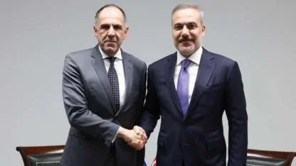Dışişleri Bakanı Fidan, Yunanistan Dışişleri Bakanı Gerapetritis ile görüştü