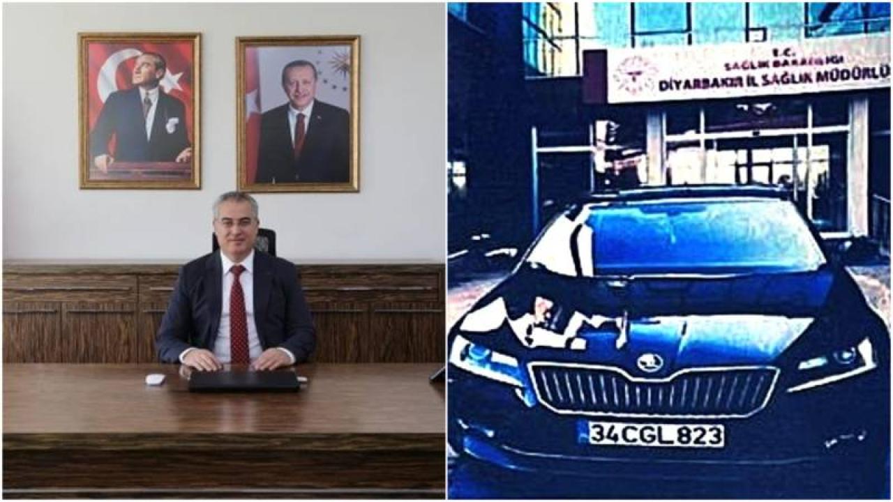 Diyarbakır İl Sağlık Müdürü uçakla Ankara'ya gitti, şoförü de makam aracıyla binlerce km yol yaptı