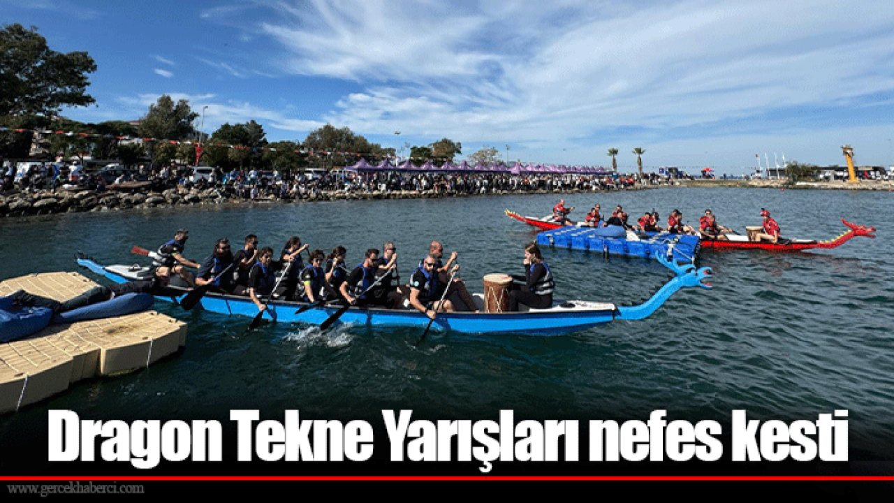 Dragon Tekne Yarışları nefes kesti