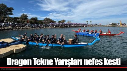 Dragon Tekne Yarışları nefes kesti
