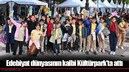 Edebiyat dünyasının kalbi Kültürpark’ta attı