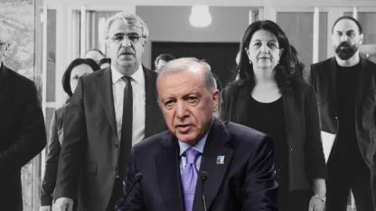 Erdoğan'ın DEM Parti heyetiyle görüşmesi sona erdi