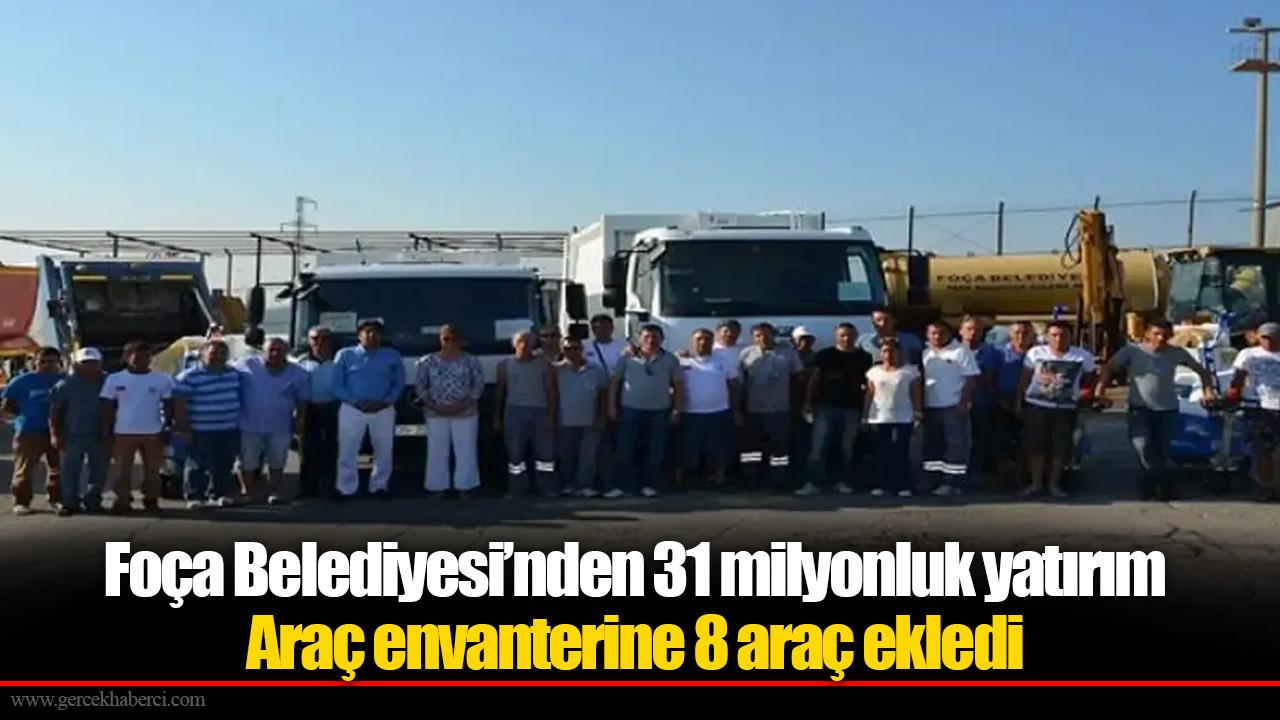 Foça Belediyesi’nden 31 milyonluk yatırım