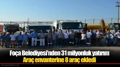 Foça Belediyesi’nden 31 milyonluk yatırım