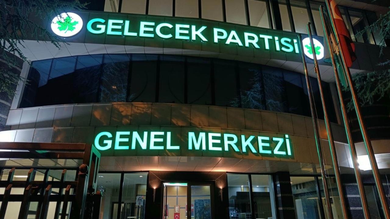 Gelecek Partisi&#039;nden adres değişikliği