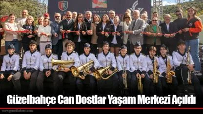 Güzelbahçe Can Dostlar Yaşam Merkezi Açıldı