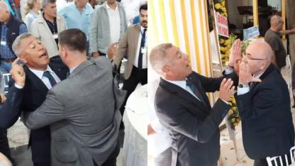 İYİ Parti Tarsus 4. Olağan İlçe Kongresi'nde kavga
