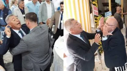 İYİ Parti Tarsus 4. Olağan İlçe Kongresi'nde kavga