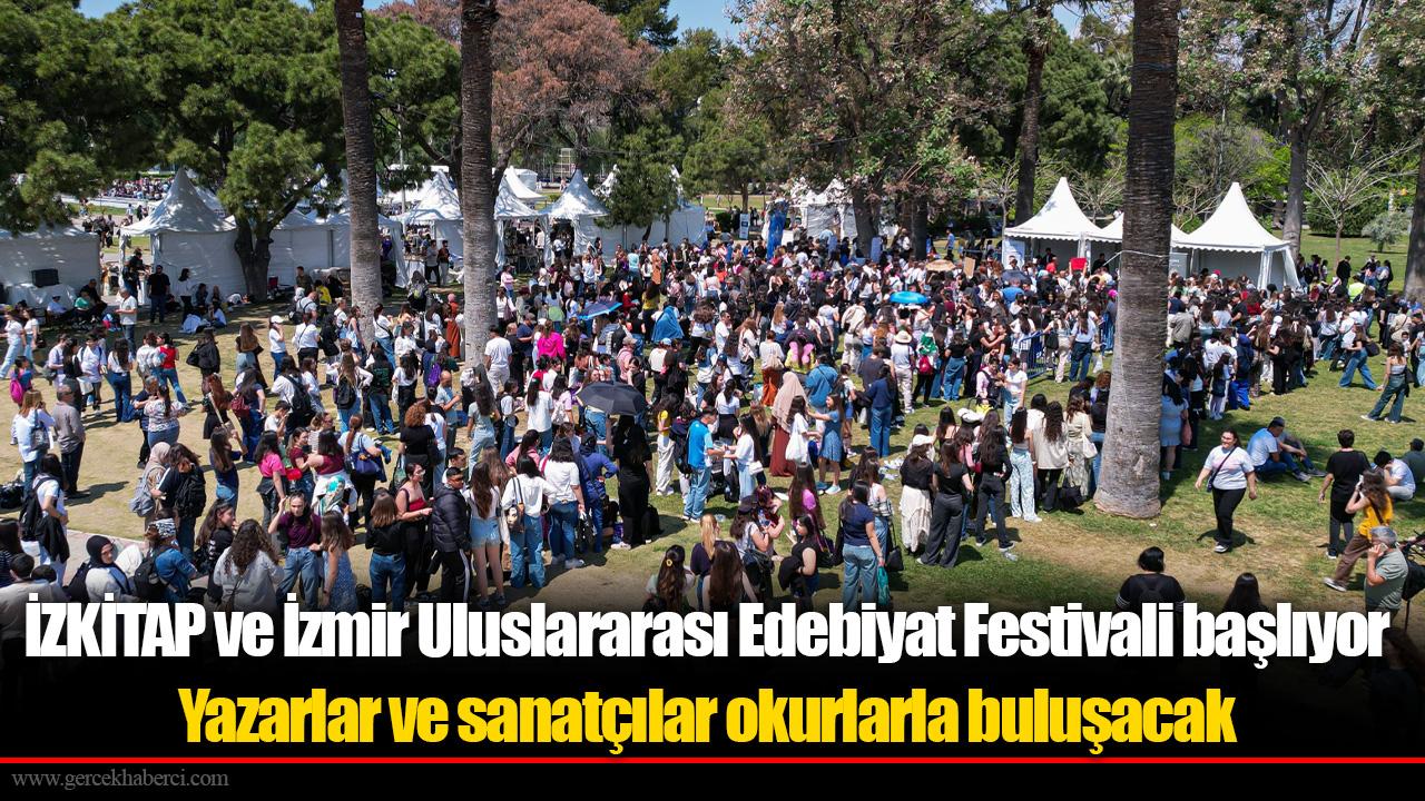 İZKİTAP ve İzmir Uluslararası Edebiyat Festivali başlıyor