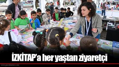 İZKİTAP’a her yaştan ziyaretçi