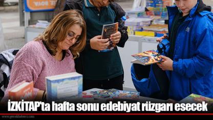 İZKİTAP’ta hafta sonu edebiyat rüzgarı esecek