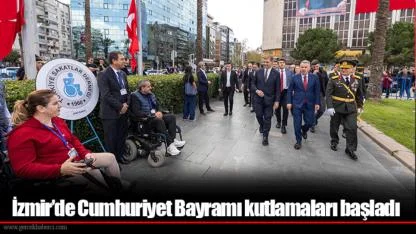İzmir’de Cumhuriyet Bayramı kutlamaları başladı