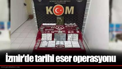 İzmir'de tarihi eser operasyonu