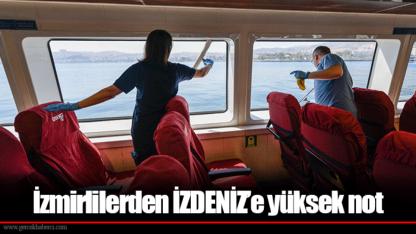 İzmirlilerden İZDENİZ’e yüksek not
