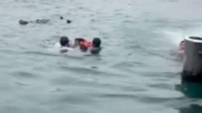 Kadıköy'de yürek yakan anlar: 4 engelli denize düştü, 1 kişi kurtarılamadı