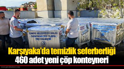 Karşıyaka’da temizlik seferberliği