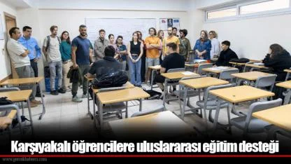 Karşıyakalı öğrencilere uluslararası eğitim desteği
