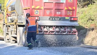 Kırkağaç’ın Yolları Güzelleşiyor