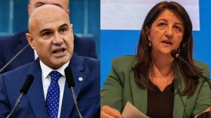 Meclis'te gergin anlar: Turhan Çömez ve Pervin Buldan arasında tansiyon yükseldi! Oturuma ara verildi