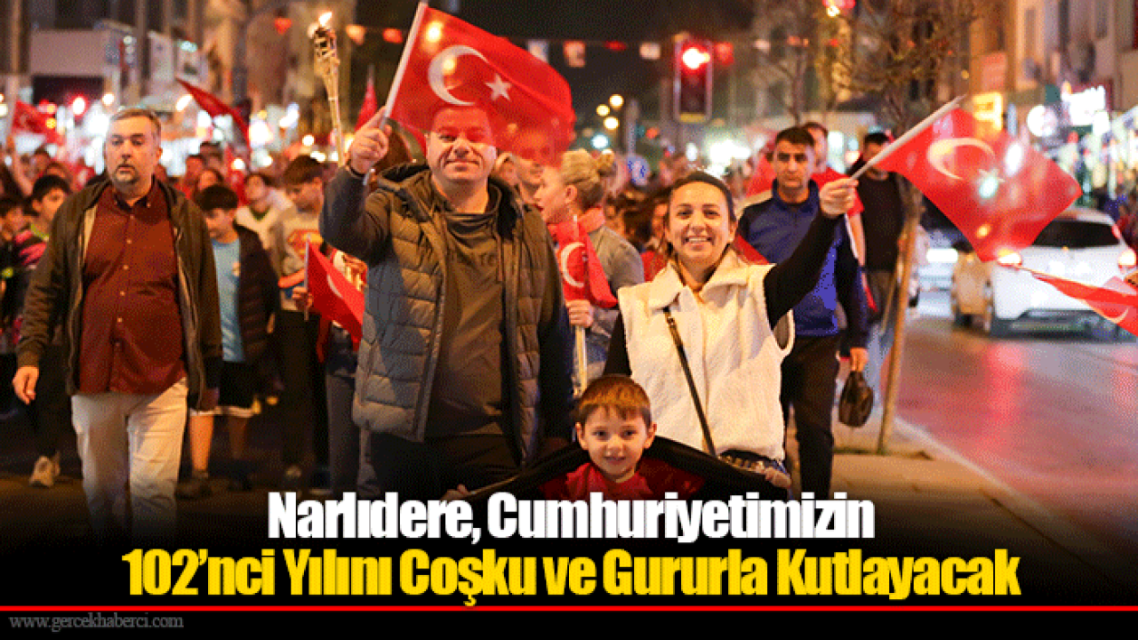 Narlıdere, Cumhuriyetimizin 102’nci Yılını Coşku ve Gururla Kutlayacak