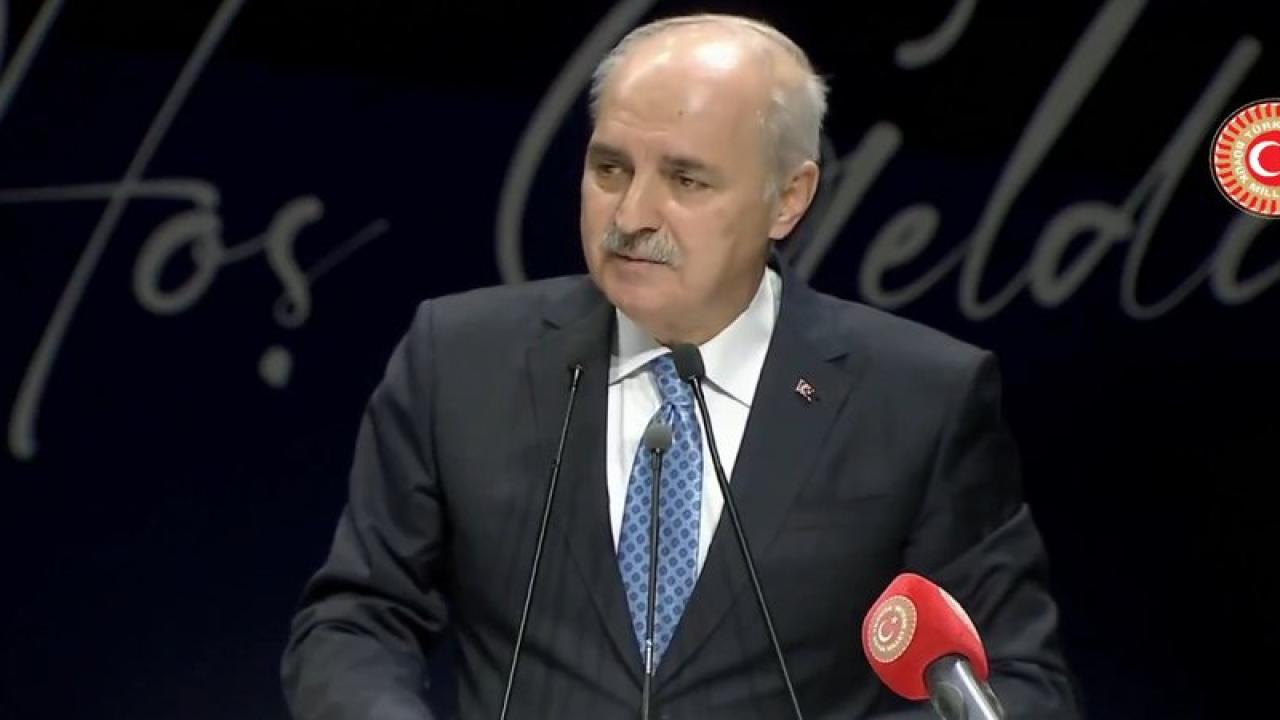 Numan Kurtulmuş&#039;ın Kürtçe konuşması TBMM&#039;nin resmi hesabından yayınlandı